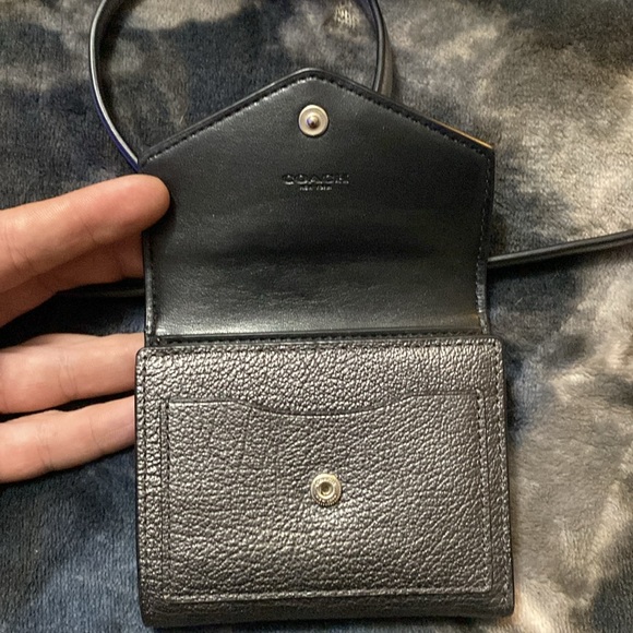 SILVER/METALLIC COACH PURSE AND WALLET‼️ - Picture 14 of 15